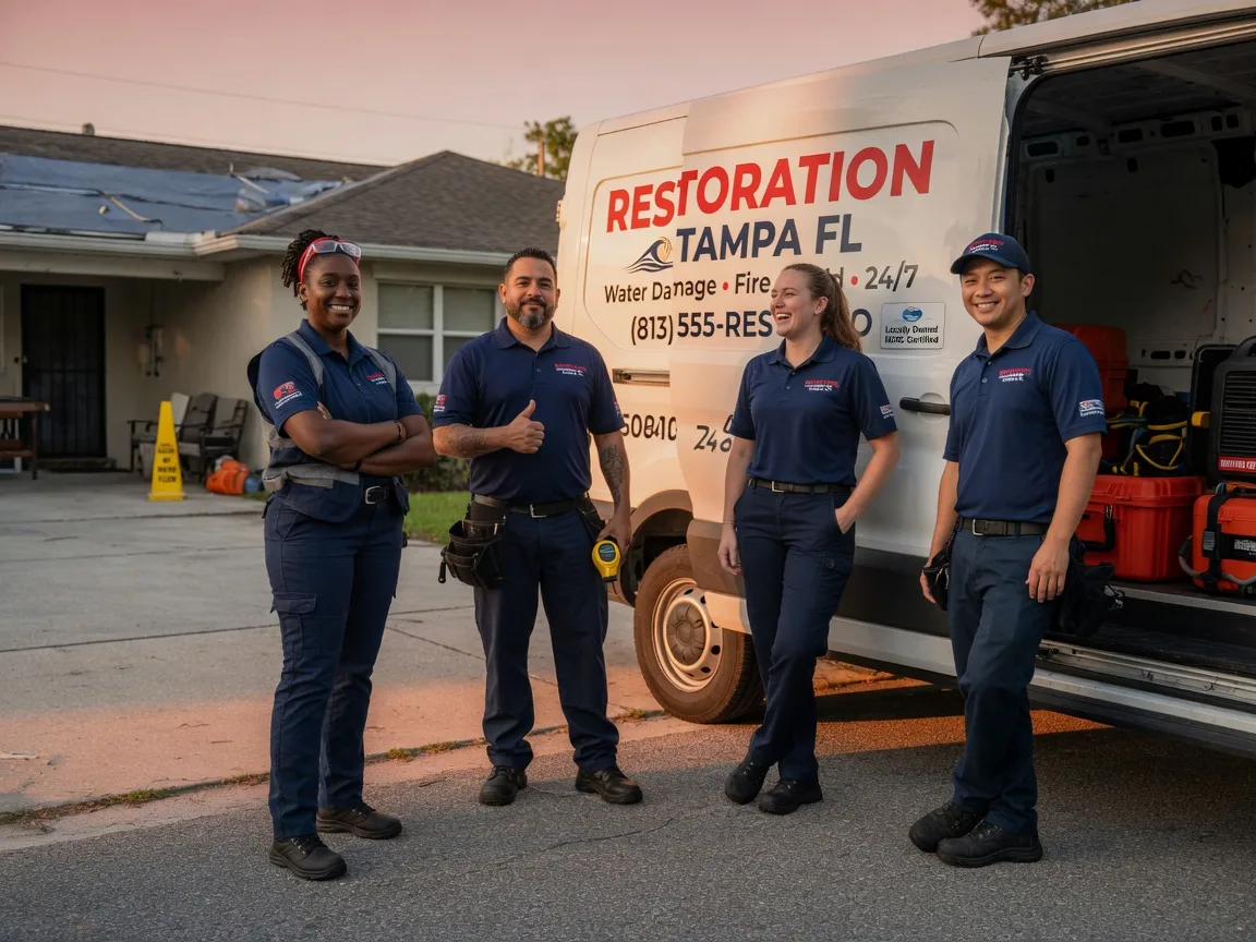 Water Damage Restoration company in New Century, KS
